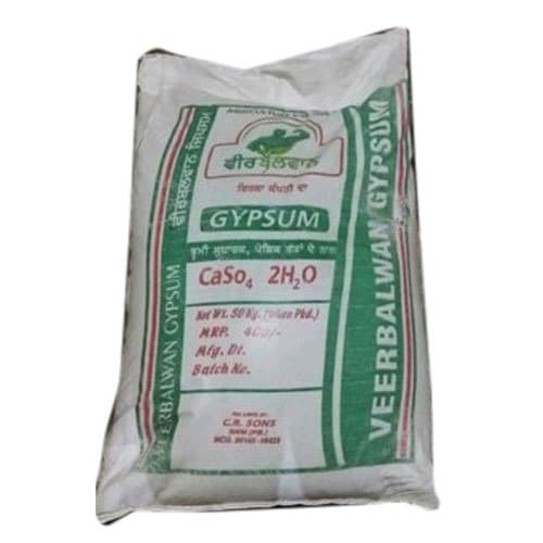 High-quality gypsum for agricultural use