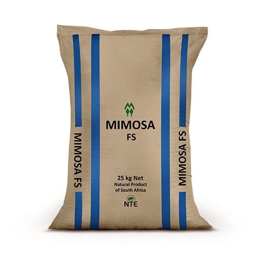 MIMOSA FS brownish powder for cosmetic and pharmaceutical applications