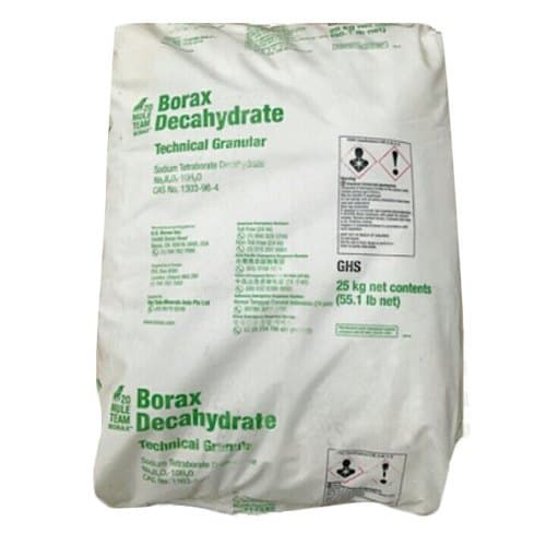 Borax Decahydrate white crystalline solid