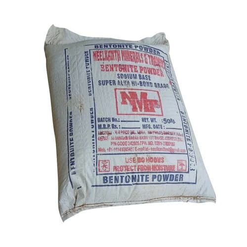 Bentonite Powder packaging for pharmaceutical and cosmetic use