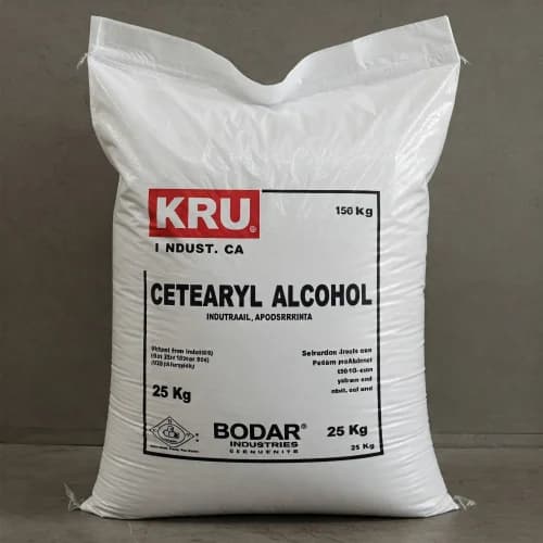 Cetearyl Alcohol in a polypropylene bag