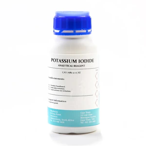 Potassium Iodide Analytical Reagent packaging