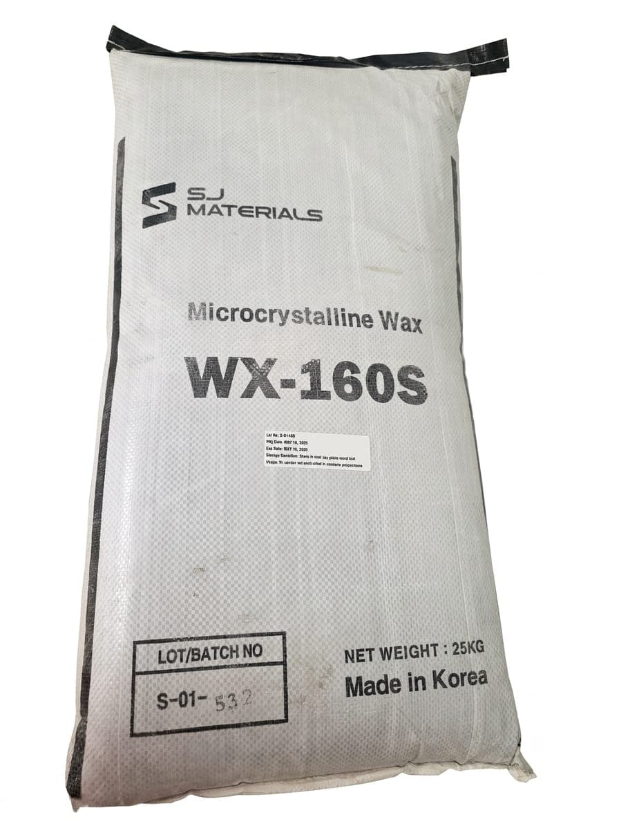 Image of Microcrystalline Wax WX-160S packaging from SJ MATERIALS