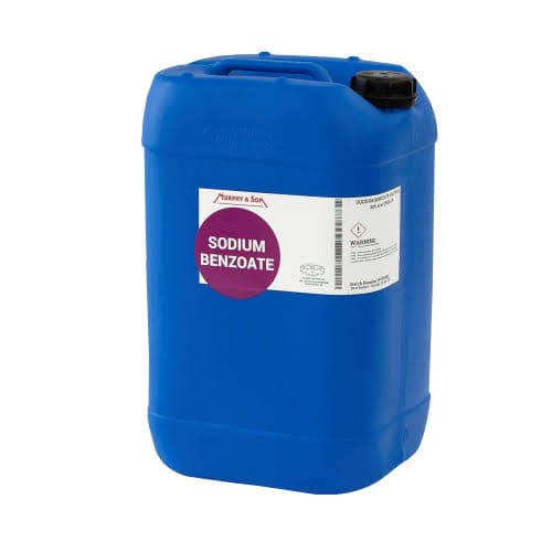 Sodium Benzoate white crystalline powder from Murphy & Son