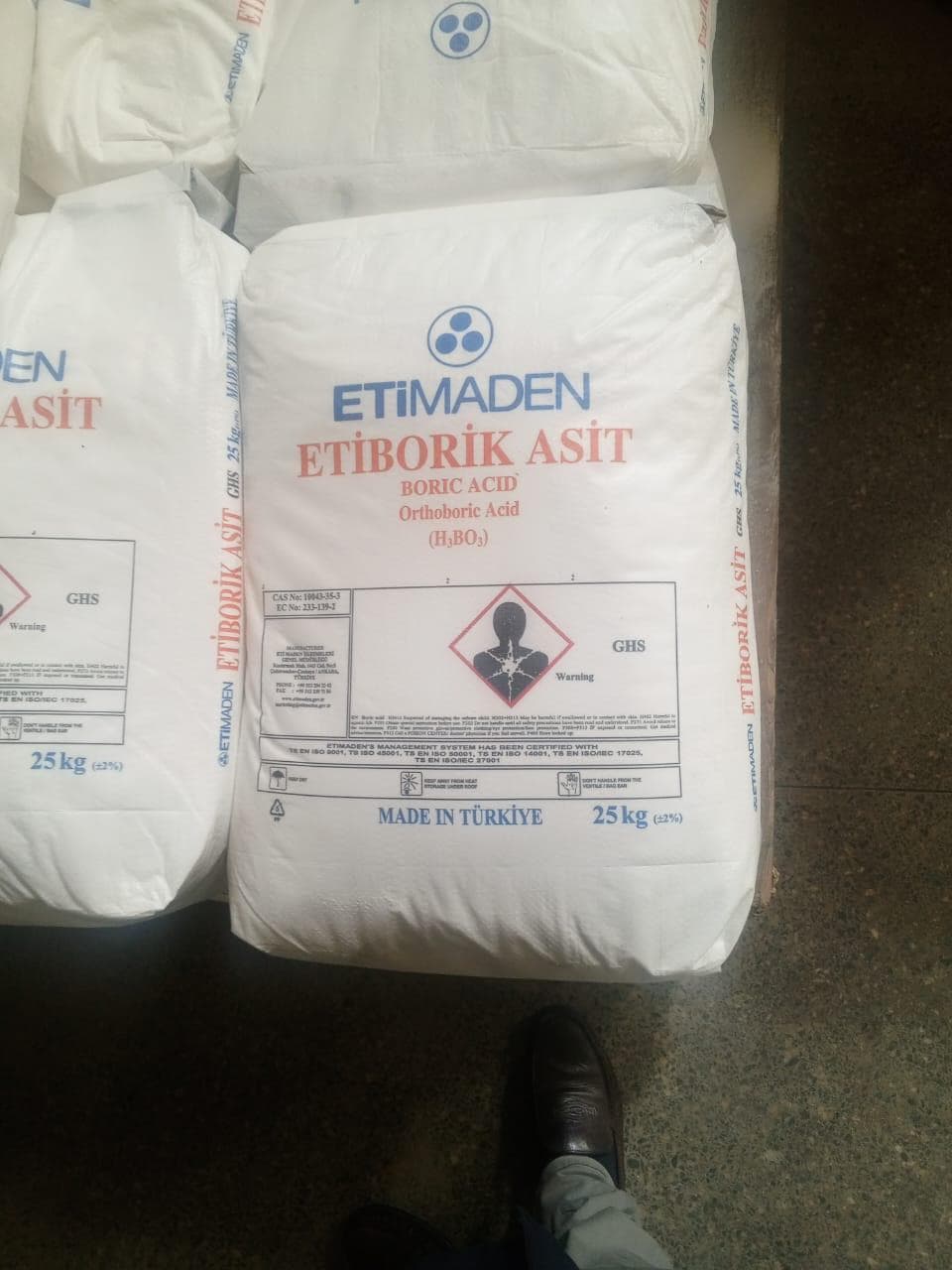 ETİBORİK ASİT packaging image