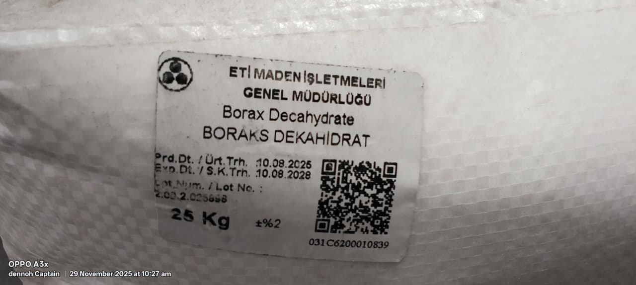 Borax Decahydrate packaging image