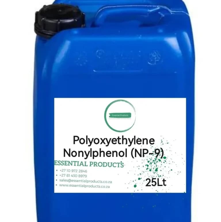 Polyoxyethylene Nonylphenol (NP-9) in a container