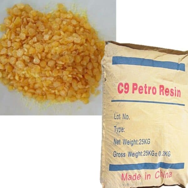 C9 Petro Resin in a 25 kg polypropylene bag