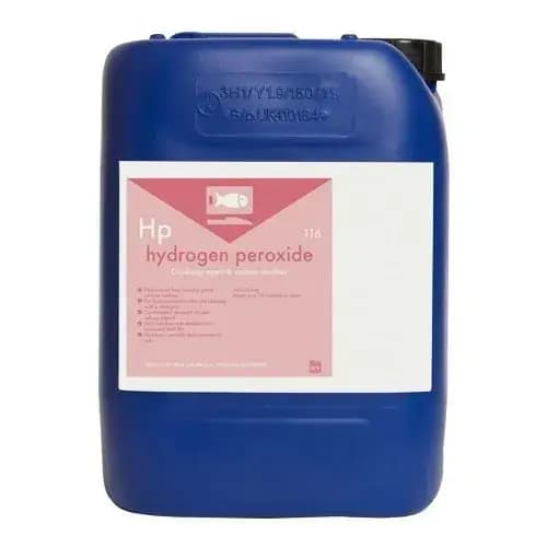 Hydrogen Peroxide chemical in a drum