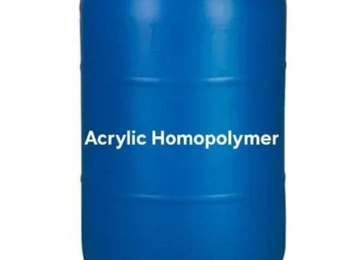 Acrylic Homopolymer in a clear to opaque liquid form.