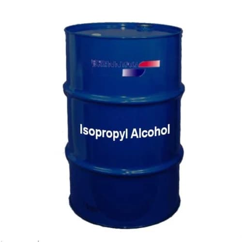 Container of Isopropyl Alcohol used in industrial applications