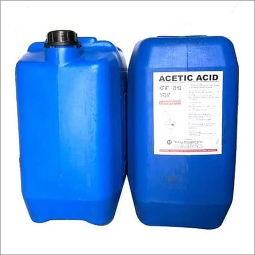 Image of Acetic Acid in a 35 kg drum packaging