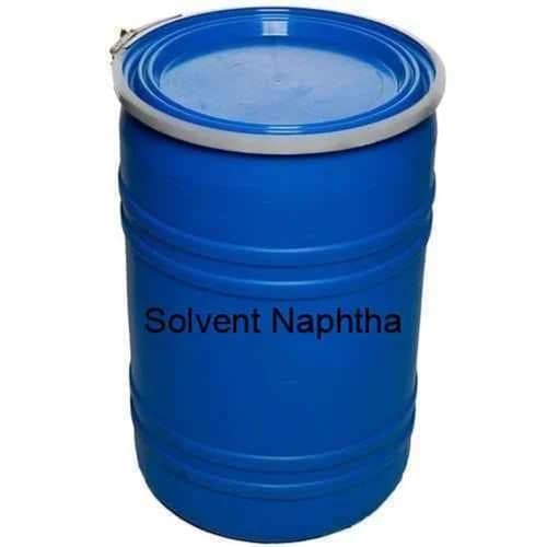Image of Solvent Naphtha in a plastic drum