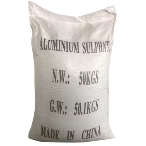 Aluminium Sulphate 50 kg bag for water treatment applications