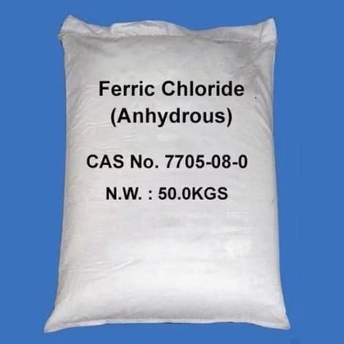 Ferric Chloride (Anhydrous) 50 kg packaging