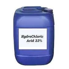 HydroChloric Acid 33% in a laboratory setting