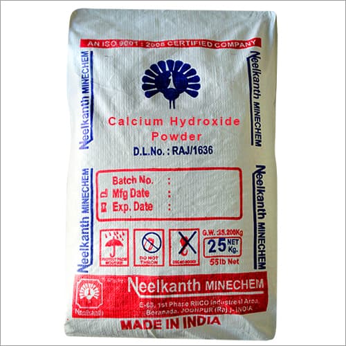 Calcium Hydroxide Powder packaging image
