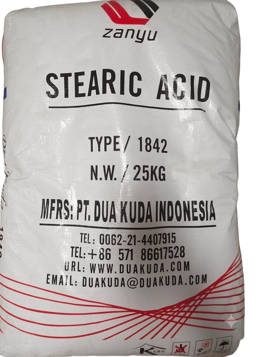 Stearic Acid product packaging from Kivi Chemicals
