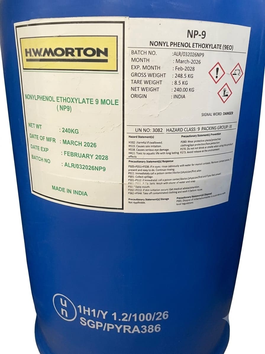 NONYLPHENOL ETHOXYLATE 9 MOLE (NP9) packaging image