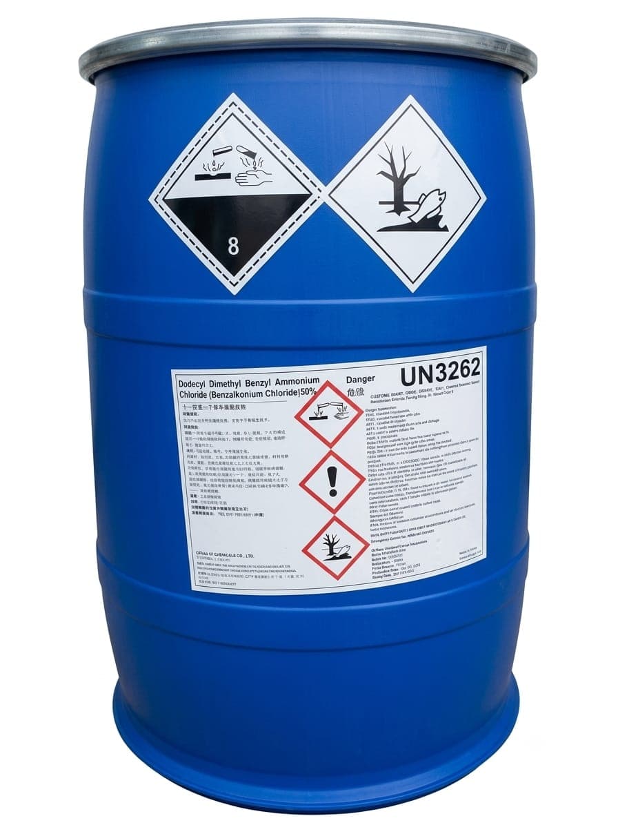 Dodecyl Dimethyl Benzyl Ammonium Chloride (Benzalkonium Chloride) 50% product image