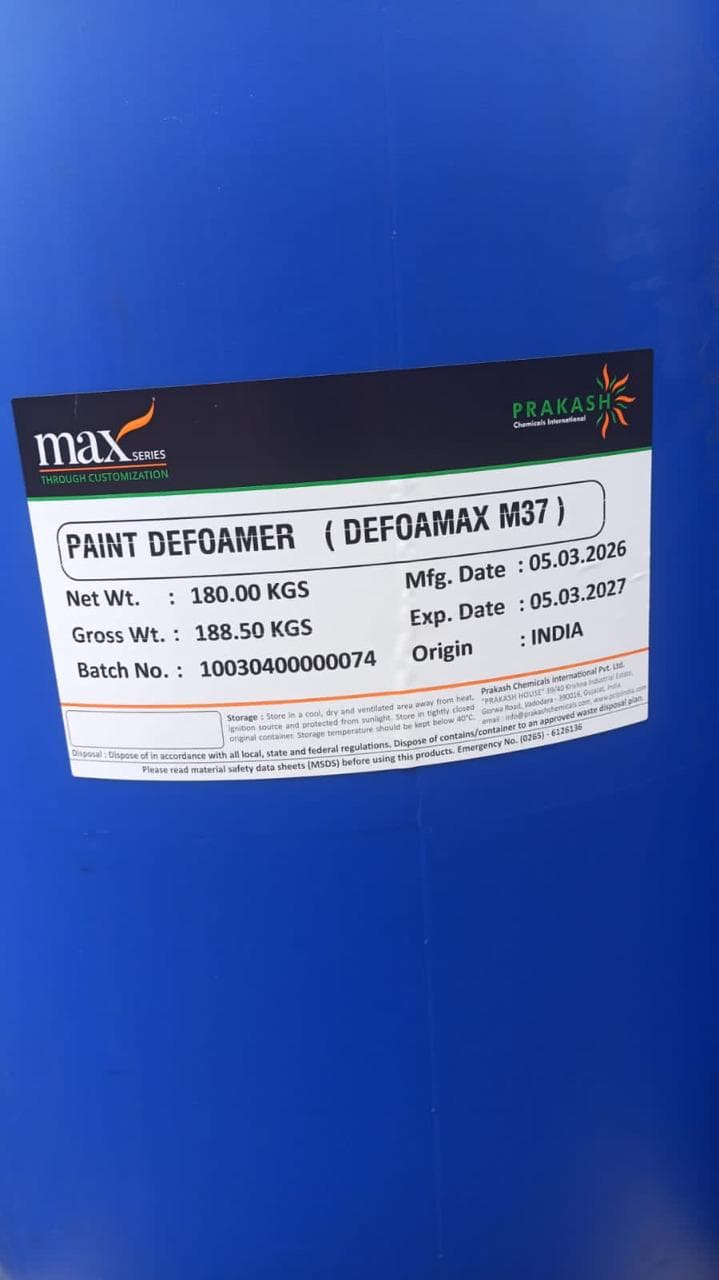 PAINT DEFOAMER (DEFOAMAX M37) product image