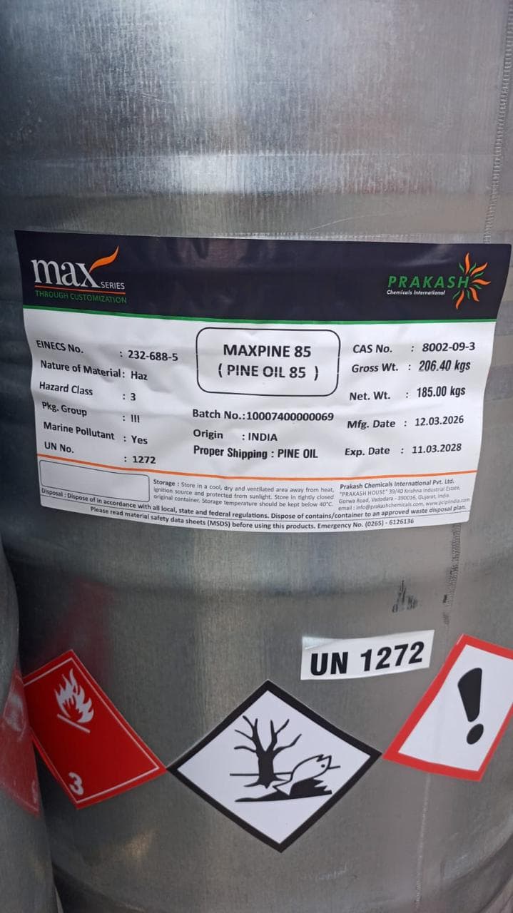 MAXPINE 85 Pine Oil 85 packaging image