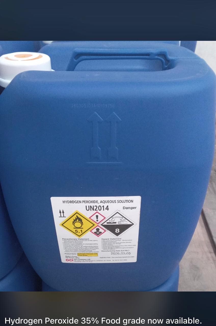 Hydrogen Peroxide Aqueous Solution packaging image